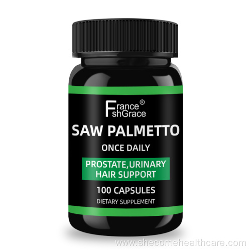 Saw Palmetto Capsules prevent hair loss prostate capsules